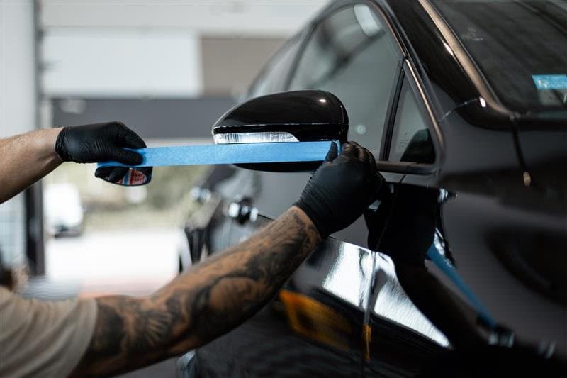 Cosmetic car repairs and paint restoration